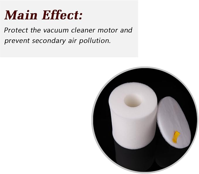 I-clean Filter Kits Compatible with Shark Rotator Pro Lift-away NV501 NV500 NV502 NV503 NV505 NV510 NV520 NV552 ZU780 ZU782 ZU785 UV560 [Not fit NV650 NV755 series] - AquaVibe