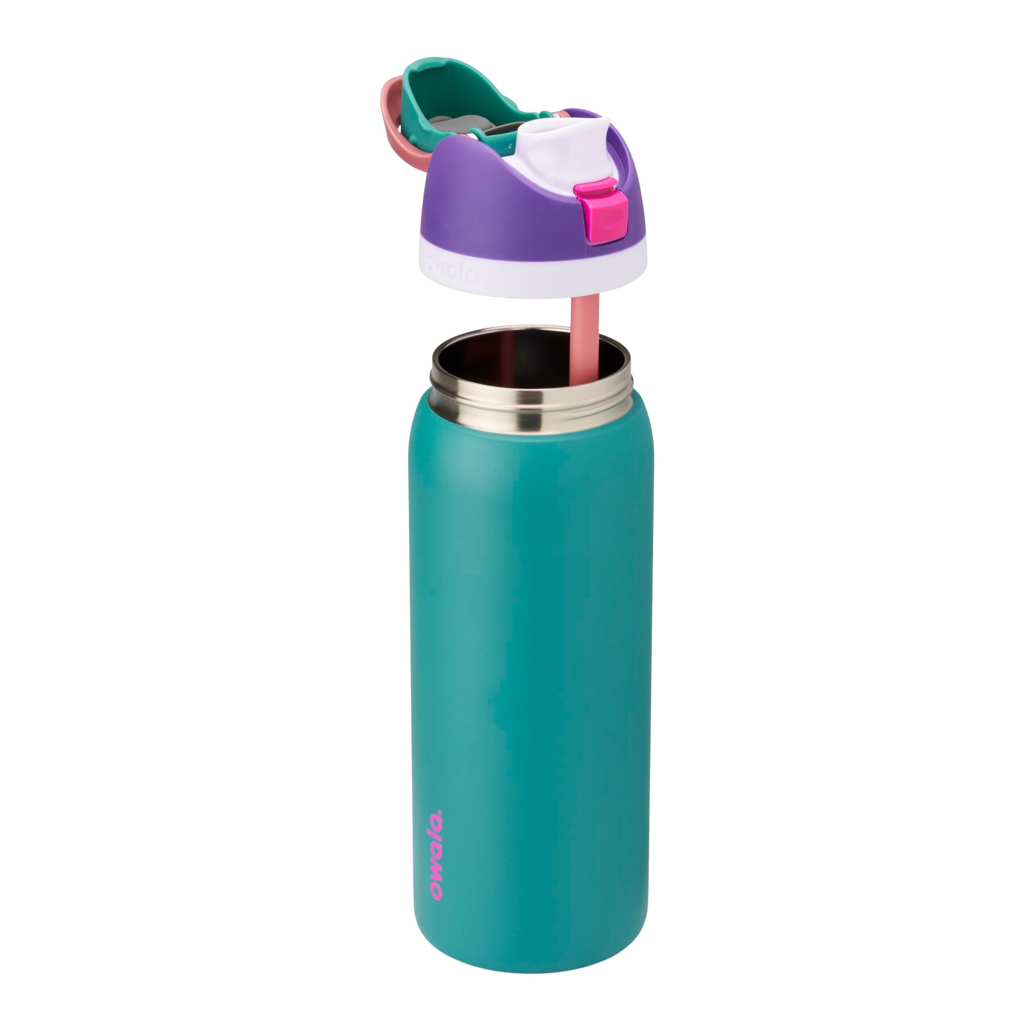 FreeSip Stainless Steel Water Bottle 32 oz 80s Ski Slopes