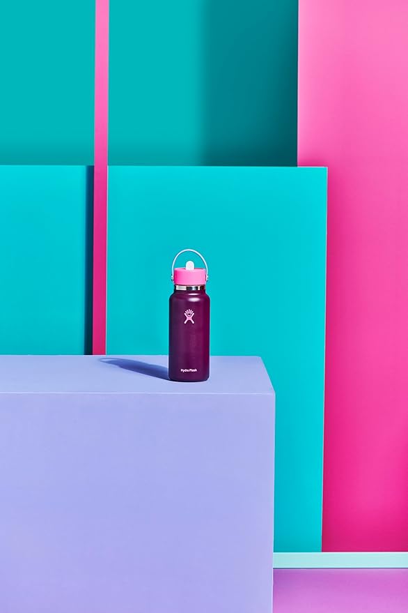 Hydro Flask 32 Oz Wide Flex Straw Cap Sugarplum