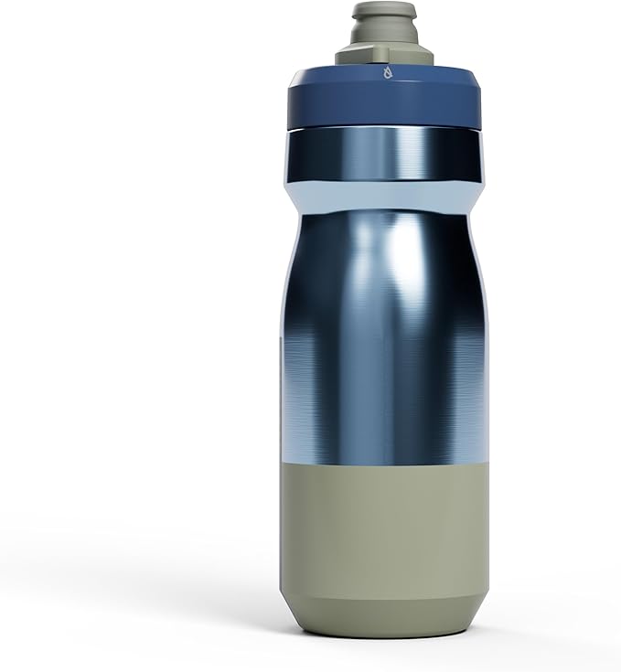 CamelBak Podium Steel Insulated Bike Water Bottle, Mercury Deep Sea, 18oz