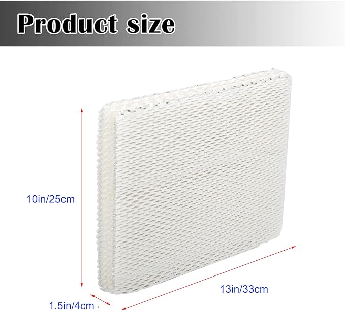 HIFROM 3Pack Replacement Humidifier Wick Filters Compatible with Aprilaire 35 350 360 560 568 600 Honeywell HE200 HE250 HE260 Lennox WB2-17 WB3-17 WP2-18 Humidifier HC26P P110-3545
