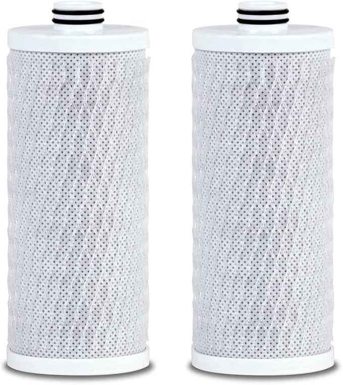 Aquasana New Replacement Filter Cartridge for Countertop Water Filter Dispenser System, Clean Water Machine - 2 Pack