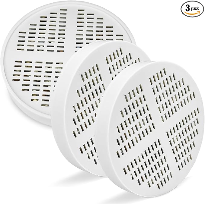 Vitamin C + E + A Shower Filter Replacement Cartridge Compatible with AquaHomeGroup Shower- Vitamin Infused Shower Head Filter for Healthier Skin, Hair, and Nails - Decrease chlorine smell (3PACK)
