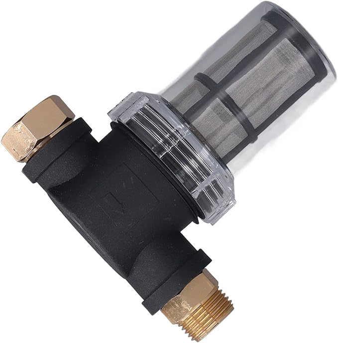 Sediment Filter for Pressure Washer Inlet, Transfer Pump, Rain Barrels, Spigot - Your Water System with & Efficient Whole House Sediment Filter