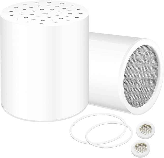3-pack 20 stages Shower Filter Compatible for Aquabliss SF100/SF220/SFC100/SFC220 Showerhead Filter, Universal Shower Filter