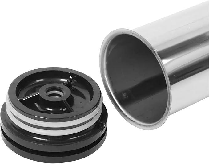 Ozmosis Premium 4" x 40" 304 Stainless Steel Membrane Housing, 300 PSI, 304 SS Pressure Vessel with 3/4" Feed and Drain Ports, 1/2" Permeate Port, Durable, Reliable Water Filtration Solution