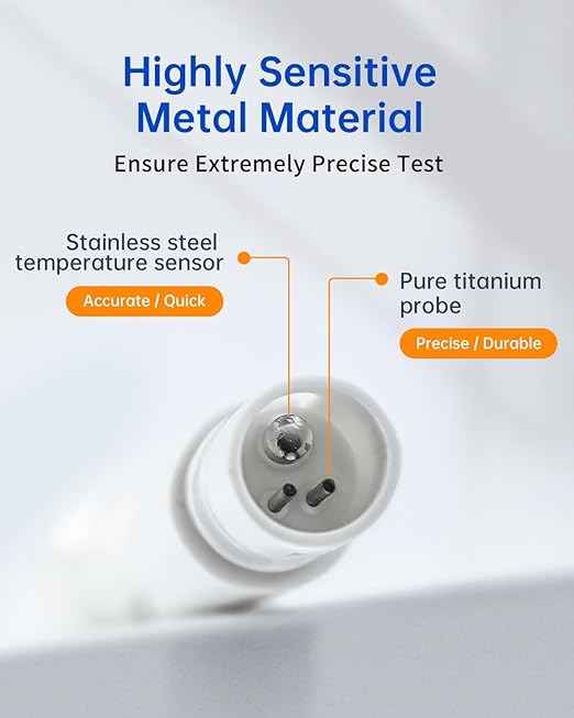 4 in 1 TDS Meter, 0-9999 PPM, Water Tester for Drinking Water, TDS Water Tester/EC/Temp(℃,℉), Pure Titanium Probe, High Precision Pen-Style Water Quality Meter, Ideal for Digital Water Quality Tester