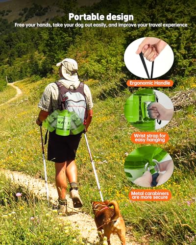Portable Dog Water Bottle Bowl