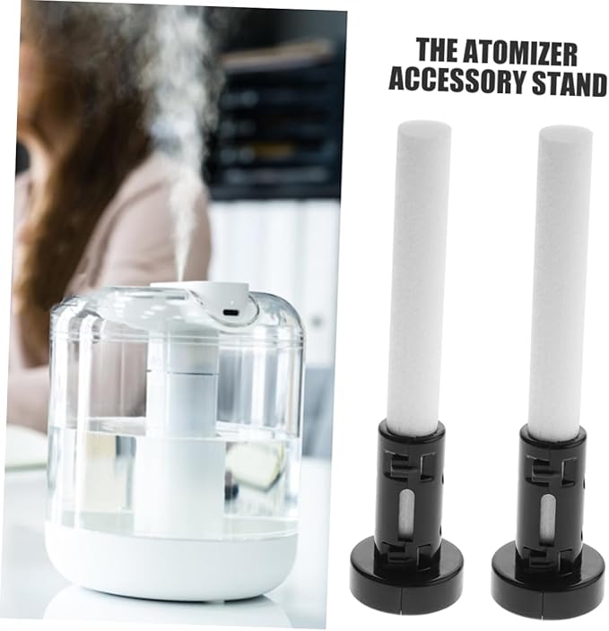 ARTIBETTER 4sets Plastic Base for Humidifier Cotton Replacement Sticks Humidifier Cotton Holder Pure Filter Refills Easy to Install - AquaVibe