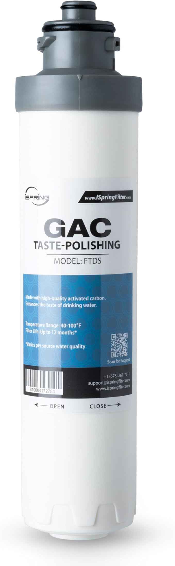 iSpring FTDS 4th Stage Post Carbon Filter Replacement for DS4B & DS4S