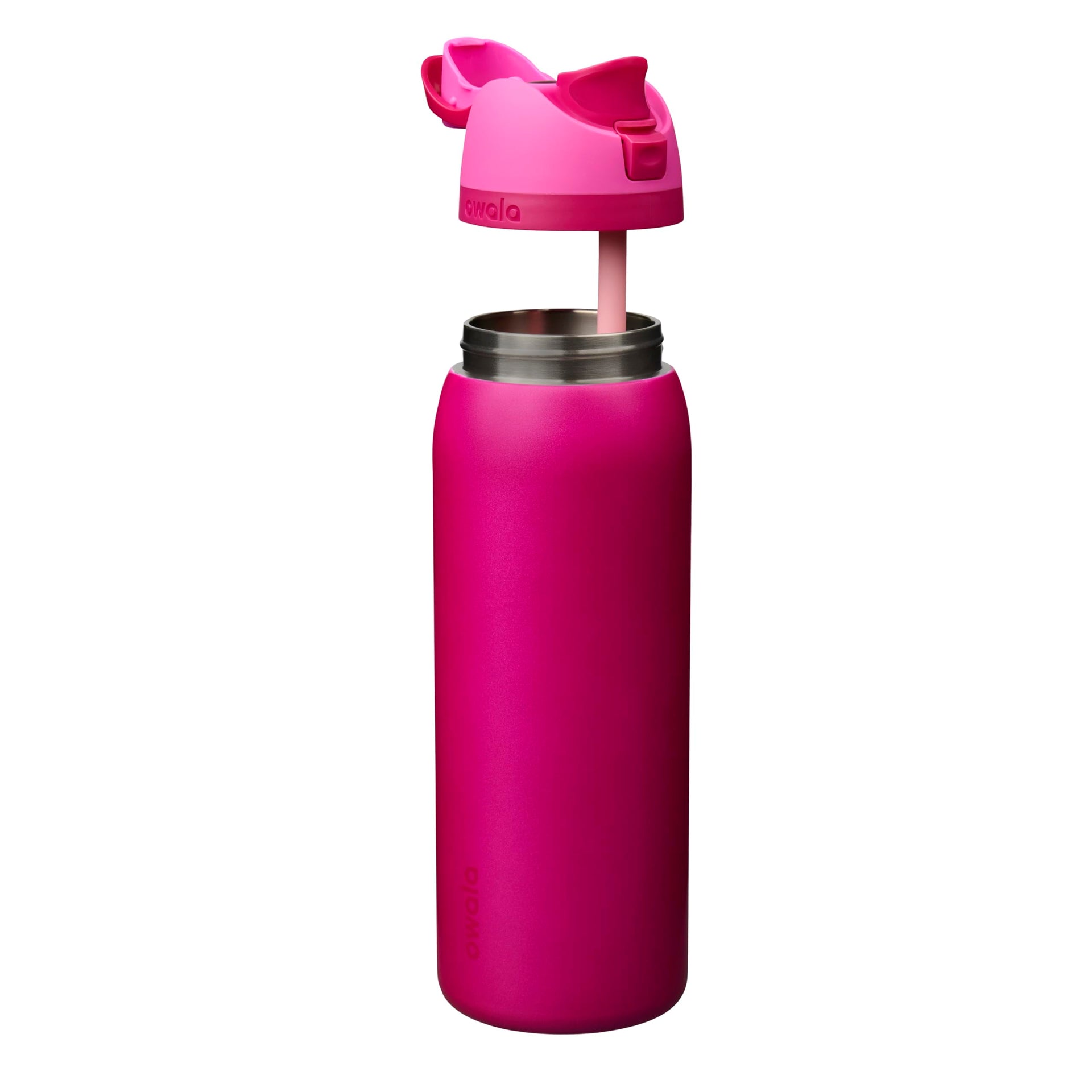 FreeSip Stainless Steel Water Bottle 40 oz Read My Lips