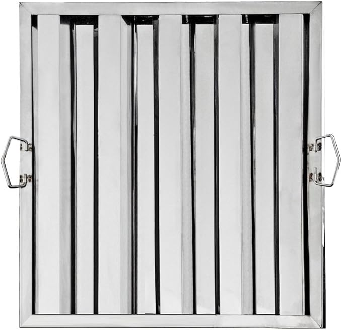 New Star Foodservice 54378 Stainless Steel Hood Filter 20" W x 20" H - AquaVibe