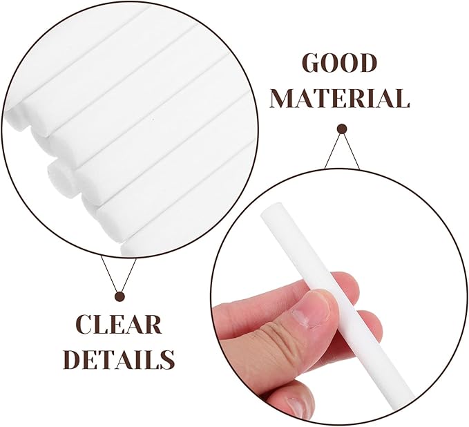 FRCOLOR 100pcs Essential Oil Diffuser Sticks Humidifier Replacement Filters Diffuser Stick Refills - AquaVibe