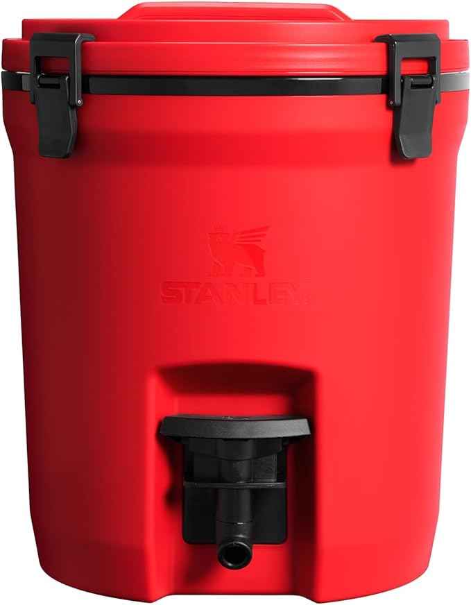 Stanley Adventure Fast Flow Water Jug 2 Gallon | Leakproof Ice Water Dispenser | Insulated Beverage Cooler | Easy Pour Spigot and Latched Foam Lid | BPA-Free