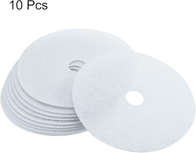 MECCANIXITY Universal Cloth Dryer Exhaust Filter, Cotton 227x33mm White for Clothes Dryer Filter Replacement Pack of 10