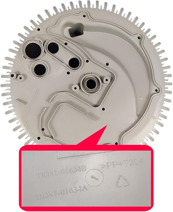 DD81-01634B Dishwasher Circulation Pump Mesh Filter -Sump Cover Genuine Original Equipment Manufacturer (OEM) Part