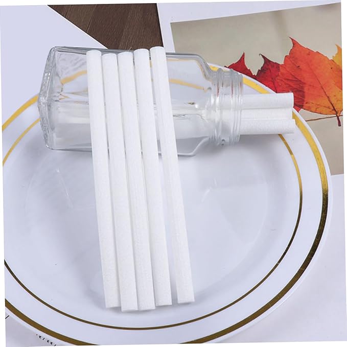 50pcs Essential Oil Sticks for Aroma Diffuser Humidifier Replacement Absorbent Sticks Diffuser Wand for Aroma - AquaVibe