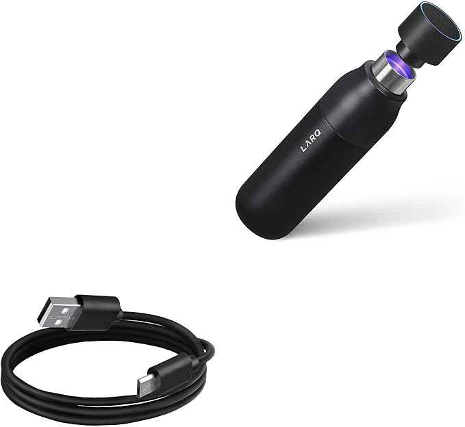 BoxWave Cable Compatible with LARQ Bottle PureVis 17 oz - DirectSync Cable, Durable Charge and Sync