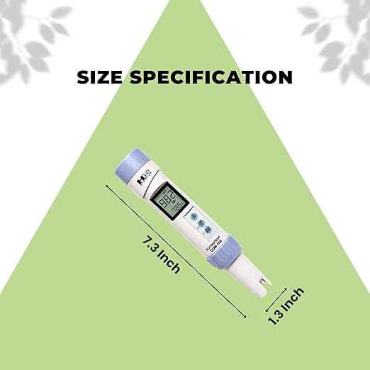 HM Digital HMDCOM100 Waterproof EC/TDS And Amp Temperature Combo Meter