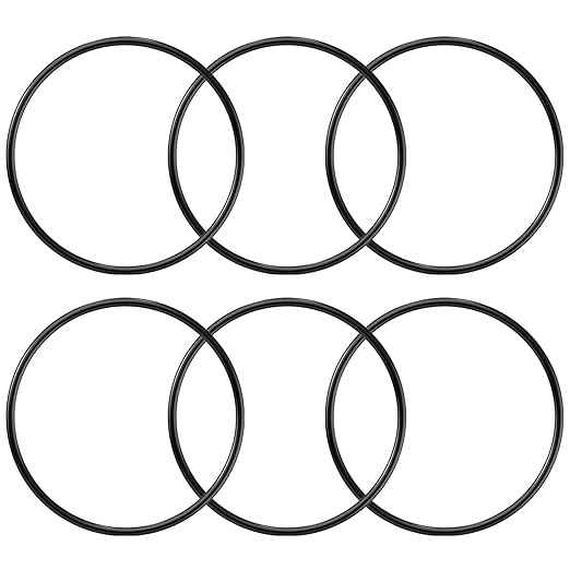 O-Ring for APEC, 6 Pack Water Filter Replacement for ROES-50 3.5