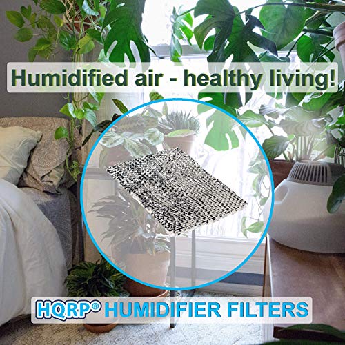 4 Pack Wick Filter Compatible with Web Humidifying Floor Vent Register