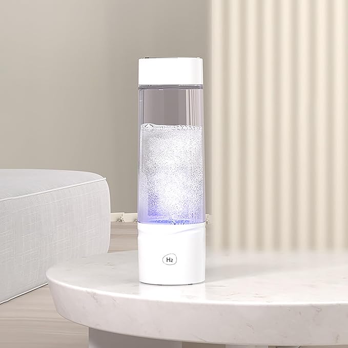 Hydrogen Water Bottle Alkaline, Hydrogen H2 Water Infuser & Hydrogen-Rich Water Machine, Portable & Travel Friendly and Daily Drinking