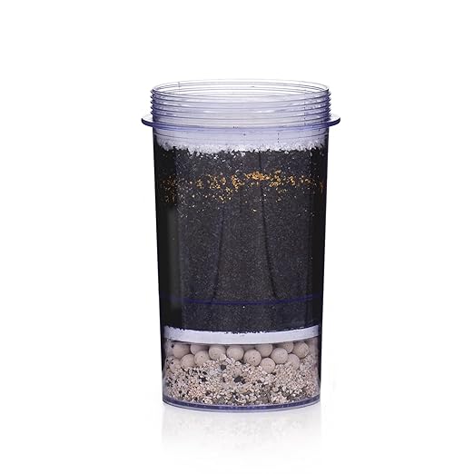 5-Stage Alkaline Replacement Filter for the Gravity Water System by Santevia | At Home Water Filter that Makes Water Alkaline and Adds Minerals | Filters Chlorine and Lead