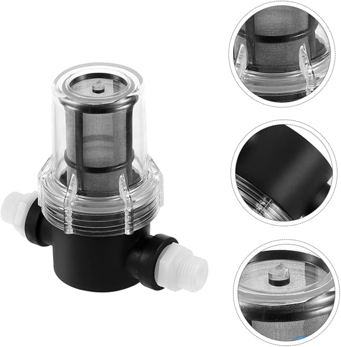 Star Hose Filter Attachment Line Water Hose Filter, Garden Pressure Washer Inlet for RV Camping Car Wash Water