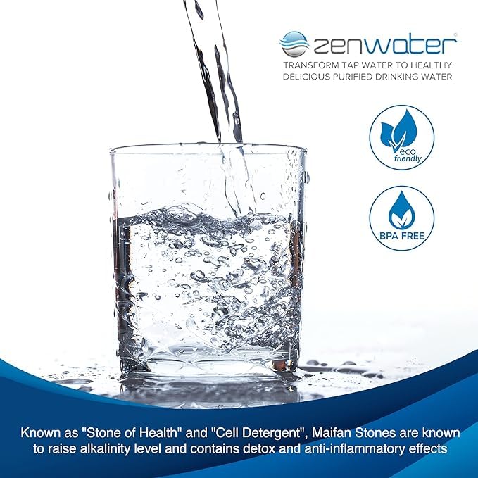 Maifan Mineral Stones Case Replacement for Zen Water Filter System