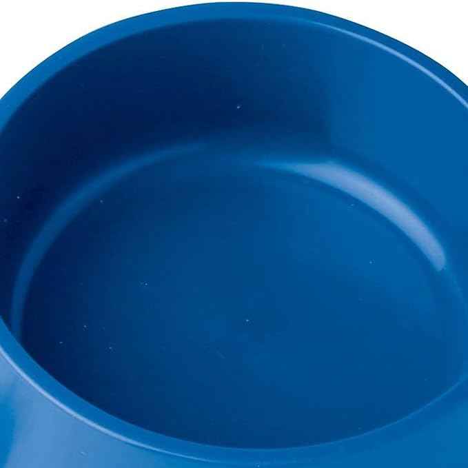 Farm Innovators 1 Quart Plastic Heated Pet Bowl with Anti Chew Cord and 25 Watts of Power for Rabbits, Dogs, Cats, and All Breed Sizes, 3 Pack, Blue