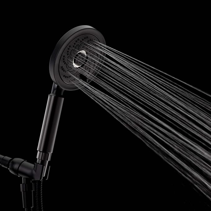 Speakman VS-5000-MB-E2 Neo Exhilaration High Pressure Hand Held Shower Head, 2 GPM, Matte Black