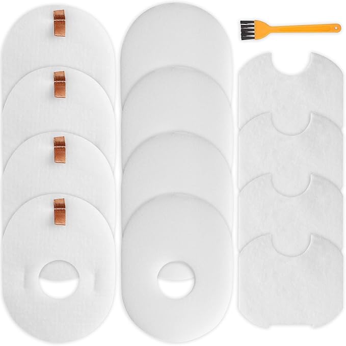 4 Foam + Felt + Post Filters Replacement for Shark Rocket HV301, HV302, HV30126, HV300, HV305, HV292, HV307Q, QS301Q, HV310, UV450 Ultralight Corded Stick Vacuum - AquaVibe