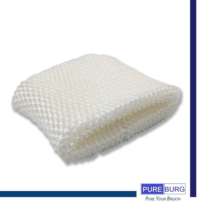 PUREBURG Humidifier Wick Filters, Compatible with Honeywell HC-888 Series Filter C and Honeywell HCM-890/HEV320, Duracraft DCM-200/DH-890, 2-Pack Replacement Filters