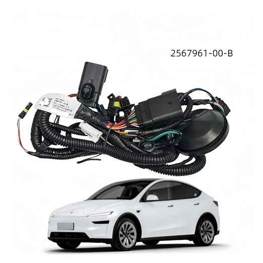 Compatible with Tesla Model Y Front Gantry Wiring Harness Water Tank Frame Fog Lamp Wiring Harness Acc 2567961-00-B
