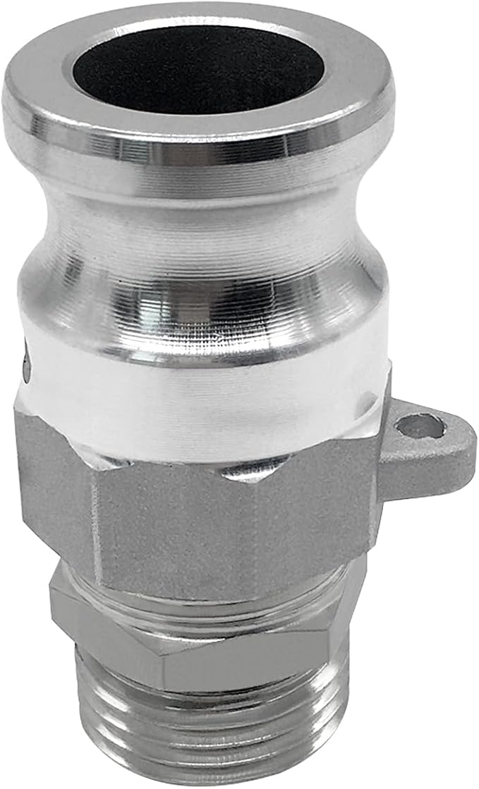 Aluminum Cam Lock Fitting Cam Groove Fitting 3/4" Male Adapter x GHT Male