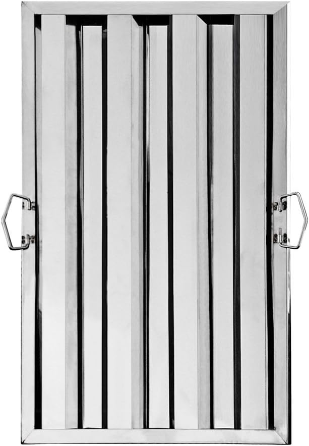 New Star Foodservice 54330 Stainless Steel Hood Filter, 16" W x 25" H - AquaVibe