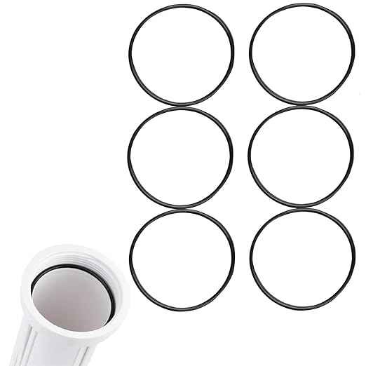 Water Systems Replacement ORing for ROES-50 3.5" OD Reverse Osmosis Water Filter Housings, O-Ring 6 pcs
