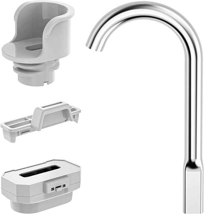 Cat Water Fountain Replacement Kit - Spout, Spout Holder & Filter Box Included