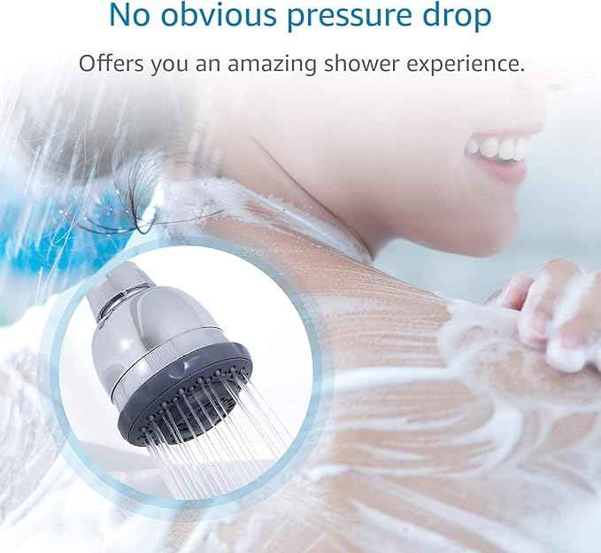 AQUA CREST WHR-140 Shower Filter Replacement Cartridge for Culligan® WHR-140, WSH-C125, ISH-100, HSH-C135, Shower Head Water Filter, with Advanced KDF Filtration Material, Pack of 2