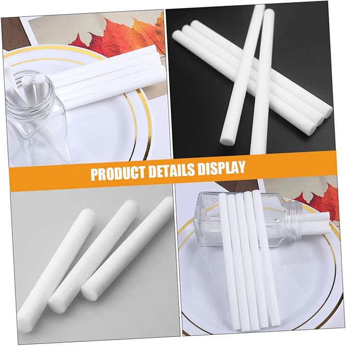 ABOOFAN 50pcs Replacement Aroma Diffuse Sticks for Humidifier Fragrance Volatile Sticks for Spa Meditation Car Bathroom - AquaVibe