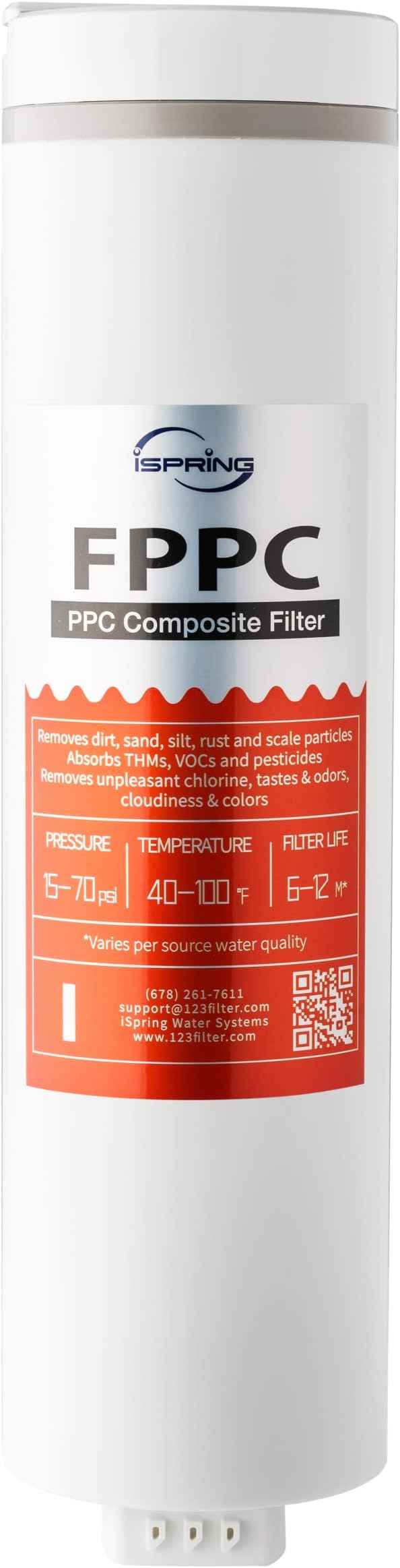 iSpring FPPC Replacement Water Filter for RO800G Reverse Osmosis System
