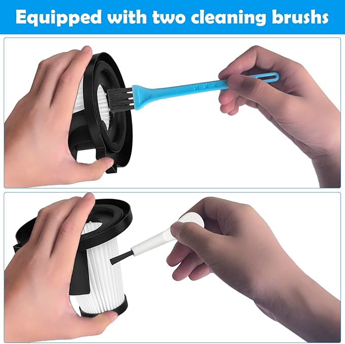 Filter Replacement Compatible with IonVac ZipVac 8842 8200 Handheld Vacuum Cleaner - AquaVibe
