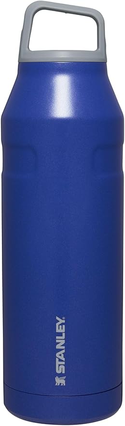 Stanley IceFlow Cap and Carry Water Bottle | Wide Mouth Twist Lid | Lightweight & Leakproof for Travel & Sports | Insulated Stainless Steel | BPA-Free