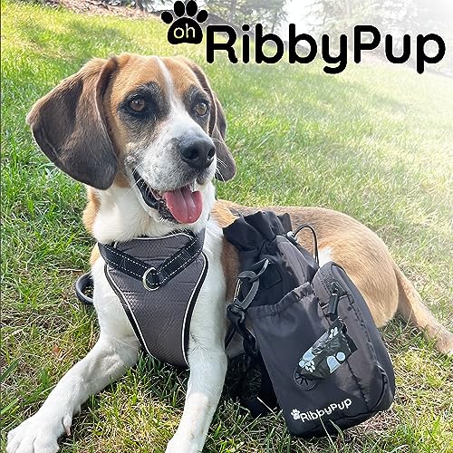 Waterproof Dog Walking Bag with Universal Water Bottle Holder