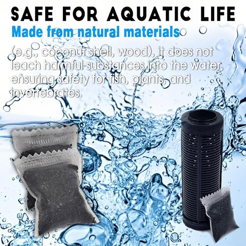 6PCS Activated Carbon Filter Media for Marineland Canister Filter (6 Count)