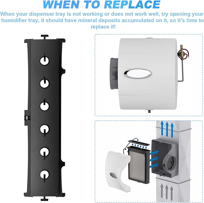 Replacement Humidifier Parts Water Distribution Tray 4331 Fits for Aprilaire humidifier 600、600A and 600M, Also for Models 500