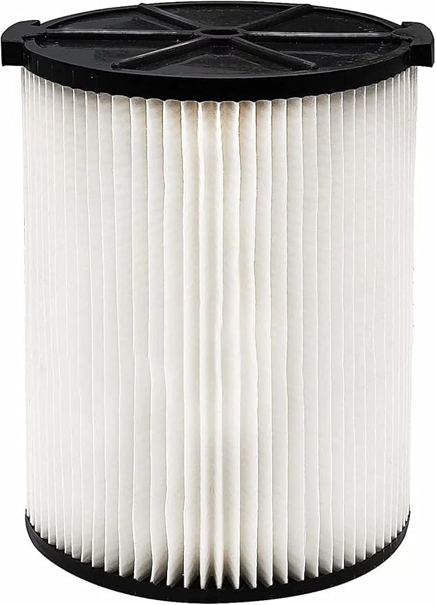 MZY LLC 1 Pack VF4000 Filter Replacement for Ridgid Wet Dry Vacuums 5-20 Gallon & 6-9 Gal Husky Vacuums WD5500 WD0671 WD1450 RV2400A RV2600B - AquaVibe
