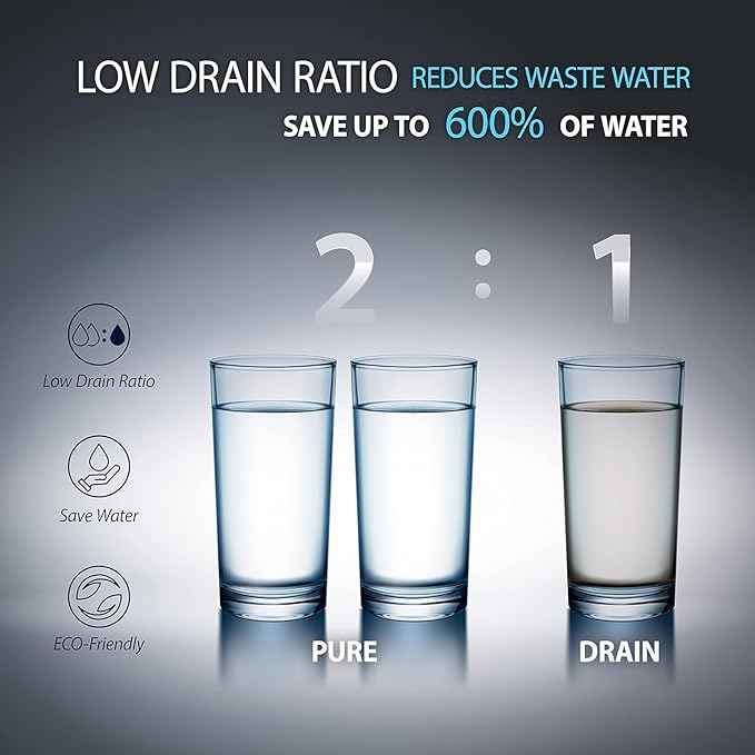 APEC Tankless RO Water Filter System ROTL-AIO-A - Four-in-One Premium Reverse Osmosis Water Filtration, 2:1 Pure to Drain, Filters Fluoride, Heavy Metals, 1K+ Impurities, Easy DIY Install & Care