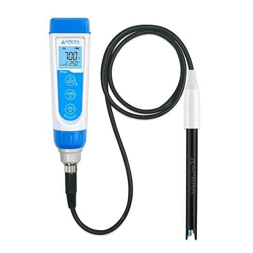 Apera Instruments PH60-WW Handheld pH Meter Tester Kit with LabSen 335 ATC pH Electrode for Lab-Grade pH Measurement in Wastewater, Suspensions, and Emulsions