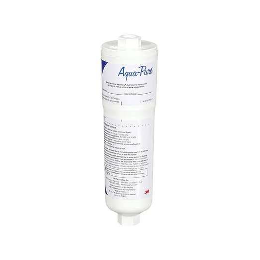Aqua-Pure AP717 Inline Water Filter for Refrigerator, Ice Maker and Drinking Fountains, Inhibits Scale Build-Up, Removes Sediment, Chlorine Taste and Odor